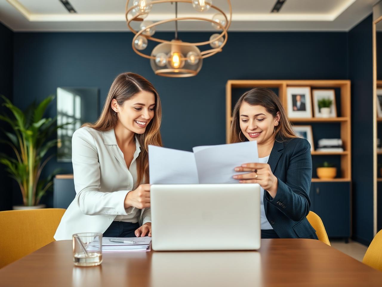 Equipe da Freitas Capital analisando documentos de crédito